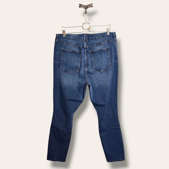 Good American 22×28 Good Waist Stretch Jean – Plus Size (GW108T) Curve-Fit B219 - Picture 2 of 12